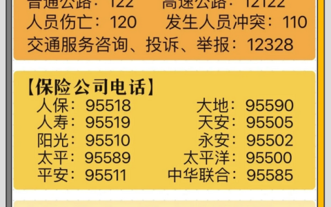 开车必须要知道的常识有哪些