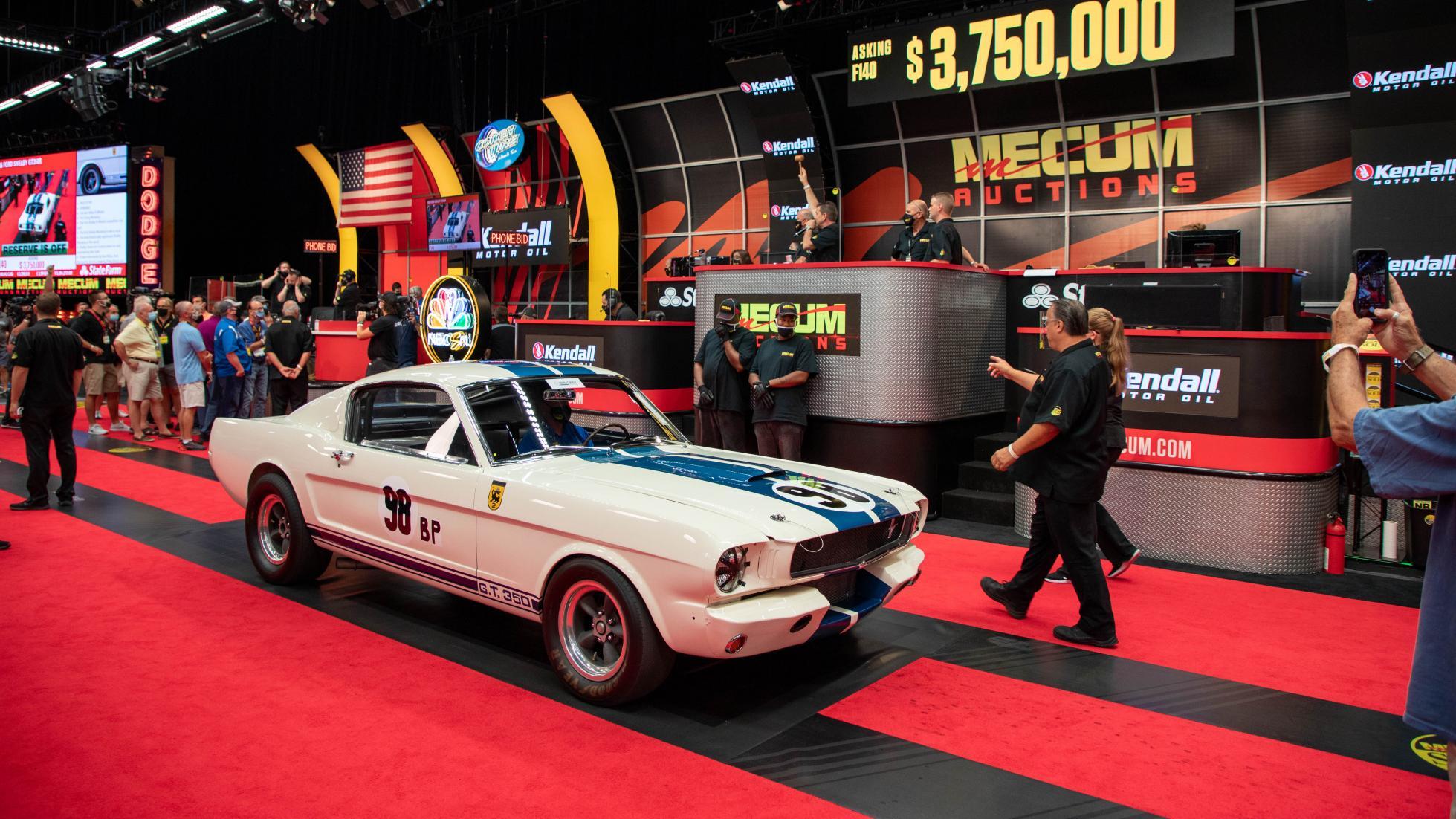 野马眼镜蛇gt350价位多少