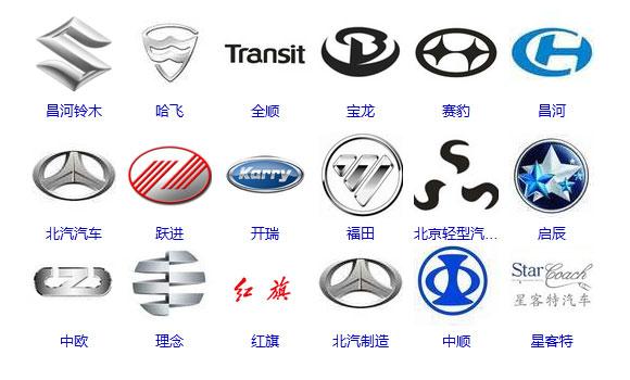 国产车标志大全及名字图片