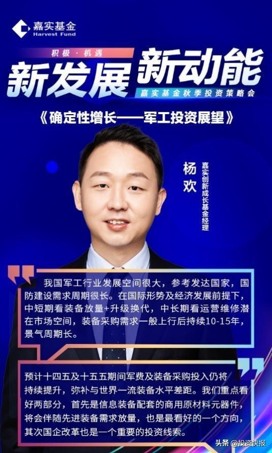 嘉实新能源新材料基金投资方向