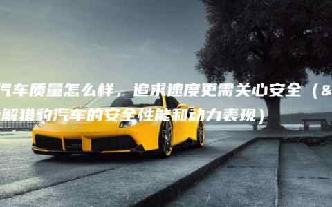 猎豹汽车质量怎么样，追求速度更需关心安全（了解猎豹汽车的安全性能和动力表现）