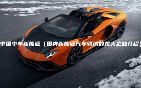 中国中车新能源（国内新能源汽车领域的龙头企业介绍）