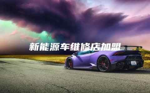 新能源车维修店加盟