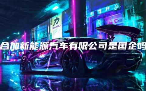 合加新能源汽车有限公司是国企吗