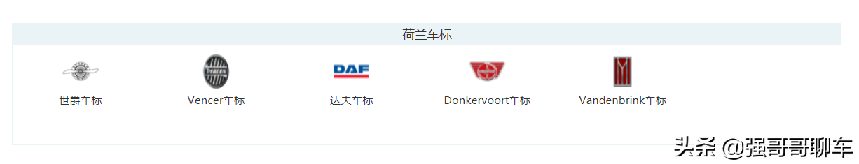 小轿车标志大全及名字（车品牌子大全和名字）