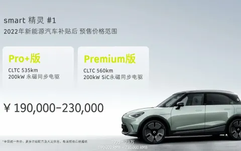 smart精灵什么时候上市（smart精灵一号吉利生产）