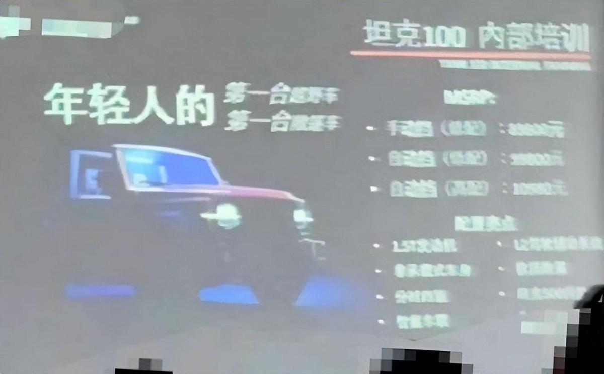 坦客100越野车什么时候上市（长城迷你小越野多少钱）