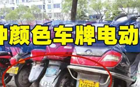 电动车蓝牌与黄牌有何区别？看完秒懂！